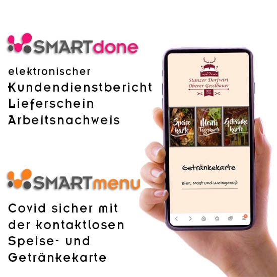 Monsberger Technik und IT - SMARTdone und SMARTmenu